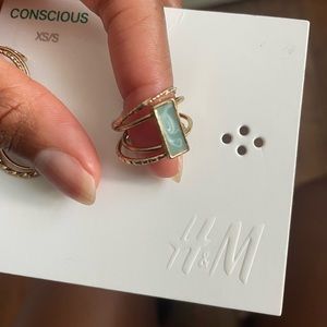Small size 7 rings from H&M